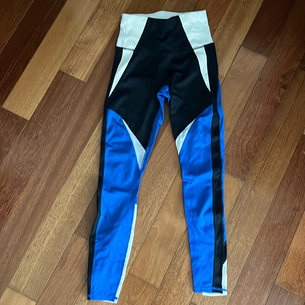 Athleta colorblock leggings, XXS